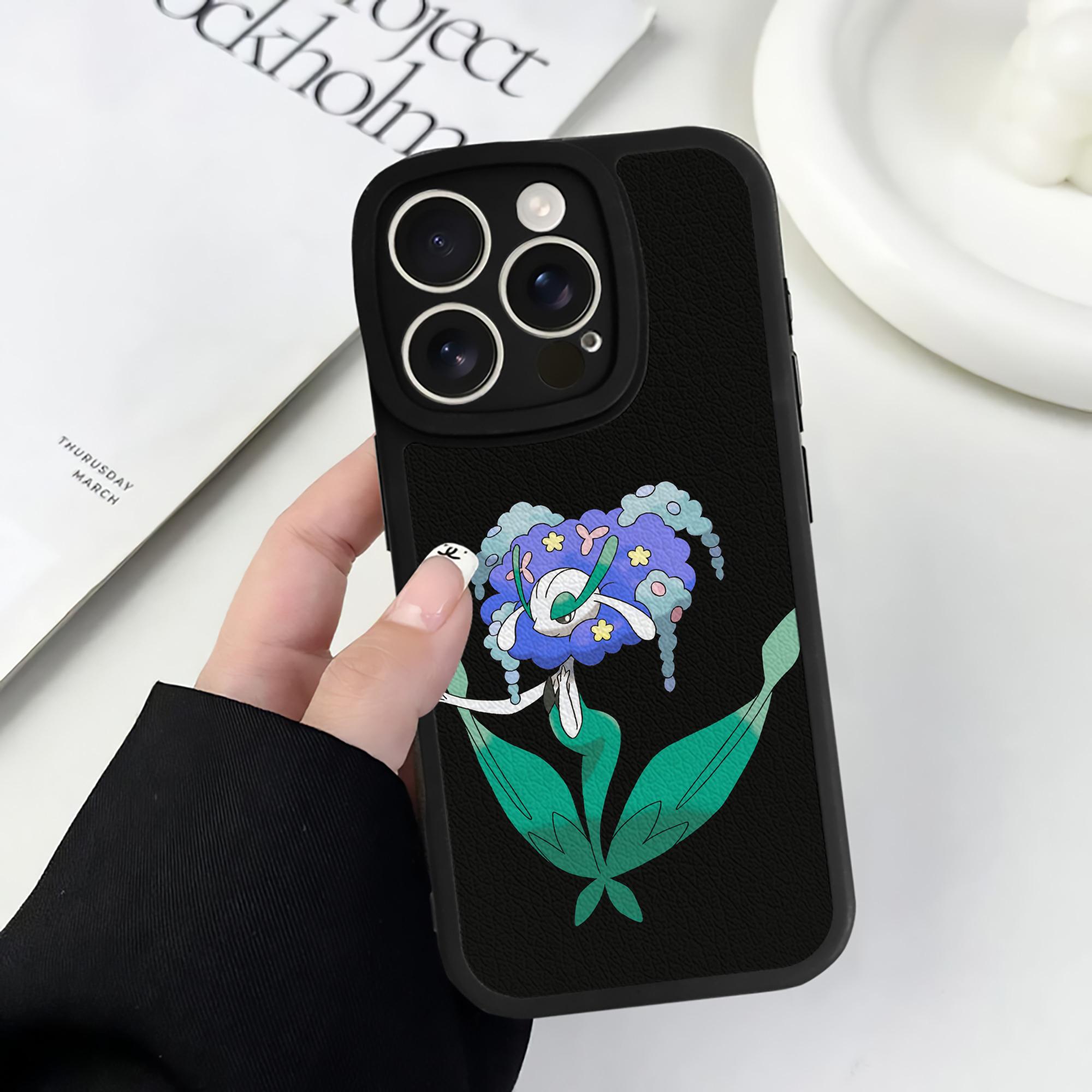 （画像用） ポケットモンスター Pokémon 【iPhone 16シリーズ対応】シリコンスマホケース（レザー調） 材質：シリコン